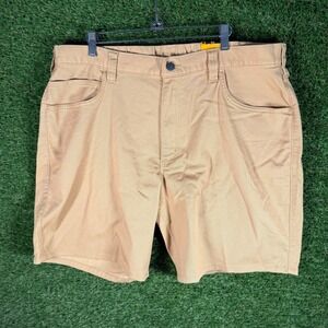 Carhartt Mens Force Relaxed Fit‎ Shorts Size 38 Beige Workwear Casual NWT